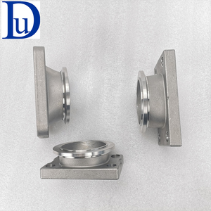 T25 T3 T4 turbo transferi 2.5/ 3 V bantlı paslanmaz çelik döküm flanş adaptörü dönüştürücü - Product Image 6