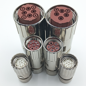 M23 17pin dişi Servo Motor konnektörü fabrika otomasyonu için sinyal kodlayıcı tak dairesel konnektör - Product Image 5