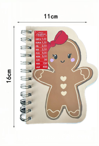 High Quality Mini Spiral <strong>Notebook</strong> <strong>with</strong> Custom Christmas Design Small Size Wire-O Cute Journal Writing <strong>Notes</strong> Notepads for Kids - Product Image 3