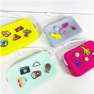 Factory Direct Supply Hot Sale Silicone Coin Purse Cute Children One-shoulder Its <strong>Middle</strong> <strong>Bag</strong> - Product Image 6