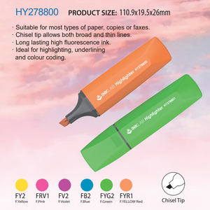 BEIFA Highlighter Pen Benutzer definierte Farbe Meißels pitze Markierung stift Extra lange Markierung leistung - Product Image 5