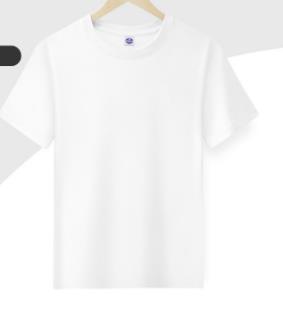 Custom 100% cotton Solid Color Breathless Short Sleeve O-Neck for Women and Men's shirts