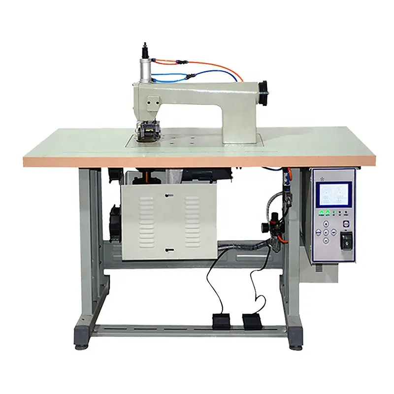 Mesin jahit ultrasonik GA-MJQ, Tester Embossing jahitan ultrasonik untuk peralatan mesin tester kain