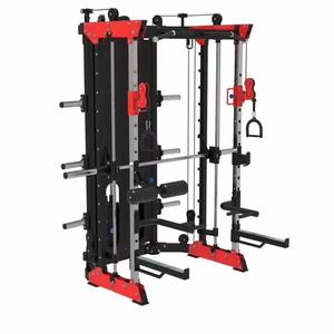 Palestra multifunzionale della macchina del smith dello scaffale dello squat della pila del peso