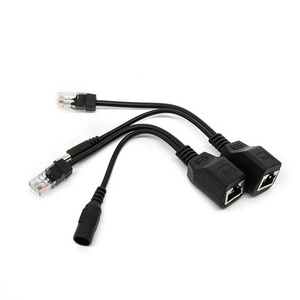 Divisor POE recto de 10/100Mbps, adaptador de alimentación a través de Ethernet de 12V no estándar, separador Poe para sistema de cámara de seguridad - Product Image 4