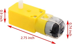 AIsmartlink DC 3-6V 1:48 Stecker mit Verzögerung Gleichstrom motor Roboter DIY Smart Car Set Gleichstrom motorrad satz