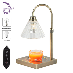 Exquisite Practical Birthday Gift Custom Aromatherapy Led Table Light Bedroom <strong>Time</strong> Dimming Telescopic Candle <strong>Lamp</strong> Warmer - Product Image 4