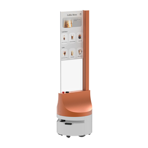 Robot intelligente da 30 pollici con sensore automatico ad alta intelligenza per schermo trasparente con apparecchiature pubblicitarie elettroniche mobili - Product Image 3