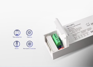 Новый 5-канальный светодиодный контроллер ECHO 5 в 1 диммер ZigBee-RF преобразователь Push Dim Smart DC12-48V V5-L(WT) Zigbee светодиодный контроллер Tuya - Product Image 3