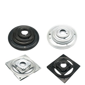 Furniture Lazy Susan Bearing Turntable 360 Degree <strong>Rotating</strong> Swivel Plate Base for Restaurant Home Dining Table - Product Image 4