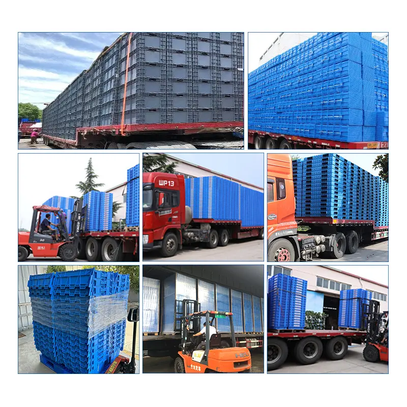 Zntb001 Stackable lưu trữ container với nắp nhựa doanh thu hộp