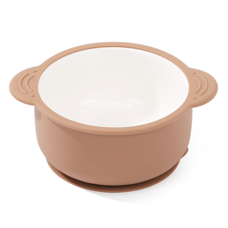 Bol en céramique marron boue