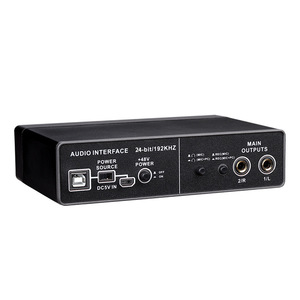 <strong>Computer</strong> Electronic Organ Guitar Mobile PCB 24Bit/192Khz Sampling Rate Sound Card Audio Interface Sound Card Recording Singing - Product Image 5