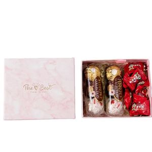 Scatola postale ondulata con scatola di carta rettangolare fatta a mano personalizzata della fabbrica del fornitore con cassetto