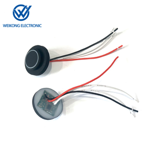 Luce LED interruttore a pulsante rotondo per la domotica pulsante in Silicone - Product Image 1