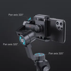 ใหม่ FUNSNAP จับ 2s โทรศัพท์ 3 แกนแกนกันโคลงโทรศัพท์มือถือ Stabilizer ป้องกันการสั่นไหวสําหรับสมาร์ทโฟน Vlog สตรีมมิ่งสด - Product Image 6
