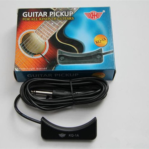Útil para guitarra de violín, banjo, mandolina, ukelele, transductor de pastilla con pegatina de Cable de Audio, controlador de volumen