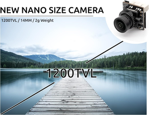 Caddx Ratel 2 FPVカメラ1200TVL NTSC/PAL 16:9/4:3スイッチ可能1.66mm/2.1mmレンズスーパーWDR FPVマイクロカメラFPVレーシング用 - Product Image 5