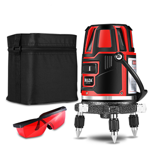 ロータリーレベリング5ラインレーザーレベル360度グリーン水平垂直手動レーザースピリットレベル - Product Image 1