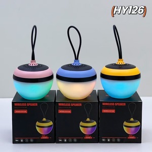 迷你造型蓝牙无线扬声器，带5w喇叭发光二极管灯TF型-C充电接口 - Product Image 5