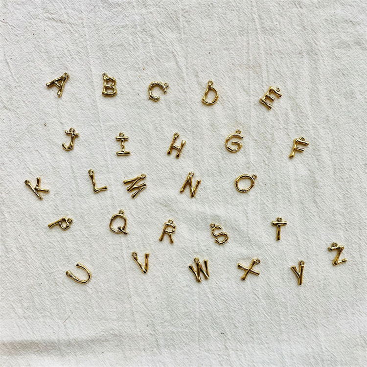Gold singer letter(A-Z)