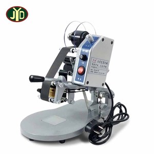 JYD Fabrik Preis Farbe Band Heißer Datum Druck Maschine Manuelle Datum Drucker Datum Zeit Stempel Maschine Charge Codierung Maschine