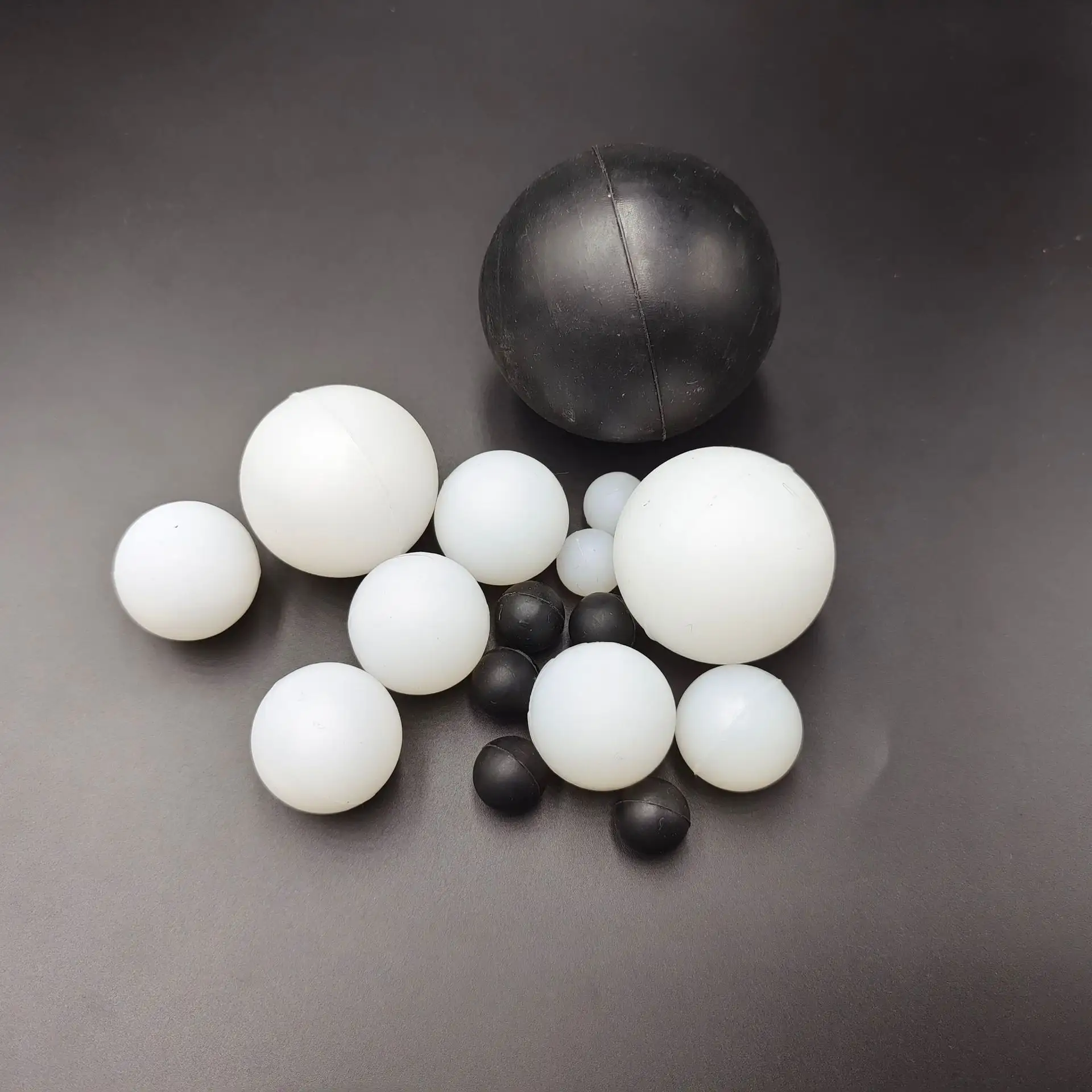 2mm-250mm palla di gomma solida produttore diretto palla di silicone ad alto rimbalzo
