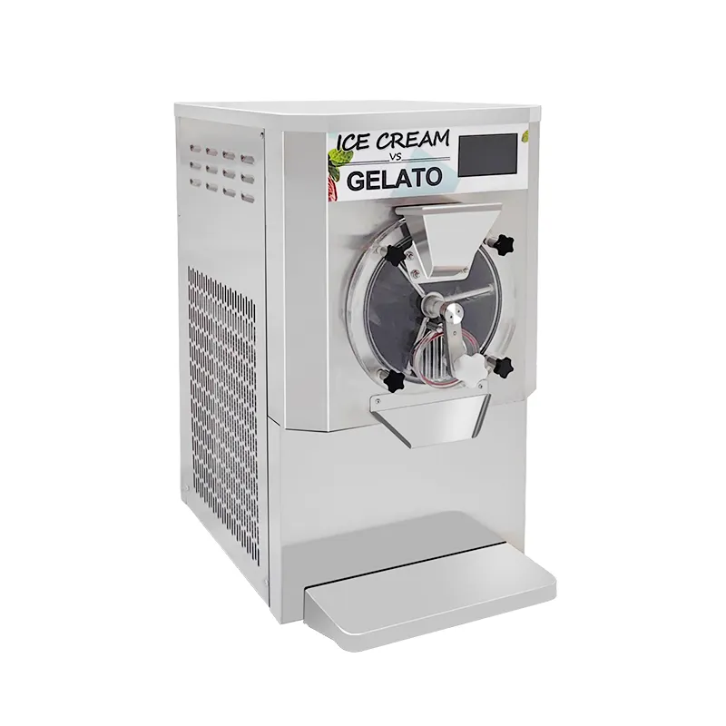 Machine à glace italienne en acier inoxydable, 20 pièces, bon marché, vente en gros