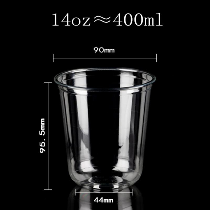 Gobelet transparent de 90 mm, 14 oz/400 ml