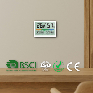 Venta al por mayor Fábrica Interior Termómetro Higrómetro Medidor de humedad Pantalla de humedad de temperatura alta/baja - Product Image 4