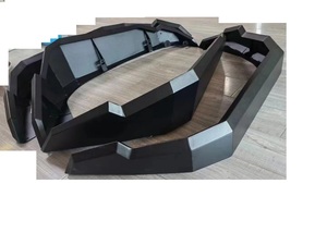 4x4 phụ kiện cơ thể Kit <span class=keywords><strong>Predator</strong></span> <span class=keywords><strong>Avenger</strong></span> Fender Pháo Sáng mudguards giật gân bảo vệ bánh xe lông mày cho Jeep Wrangler Đấu sĩ JK JL JT - Product Image 4