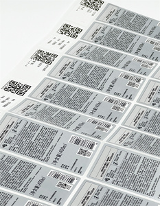Etiqueta DE SEGURIDAD rastreable a precio de fábrica china Código QR Etiqueta antifalsificación - Product Image 1
