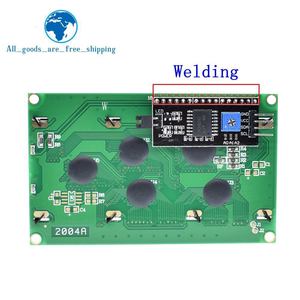 TZT LCD2004 + I2C 2004 20x4 2004A schermo blu/verde HD44780 caratteri LCD /w IIC/I2C modulo adattatore interfaccia seriale per Arduino - Product Image 2