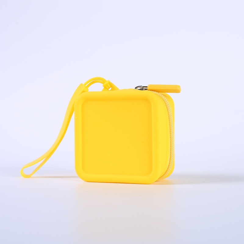 Yellow (73# silicone small square bag 82*82*5)