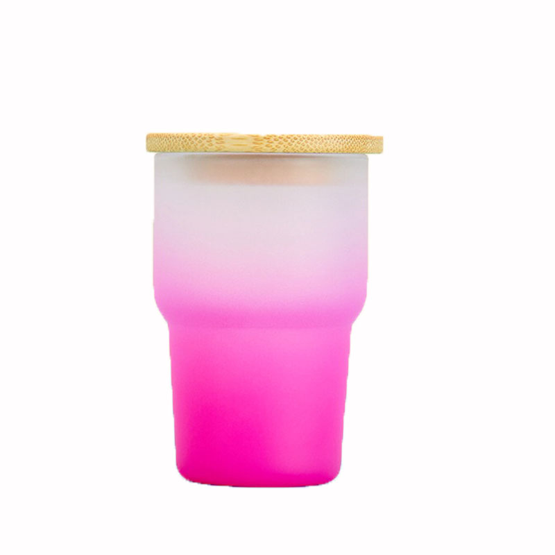 Bambu kapak kısa cam bardak mini küçük 60 ml 90 ml tumbler şarap bardağı hediye şişeleri set 2 oz 3oz mini fincan - Product Image 4