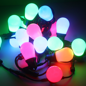 Urlaub Beleuchtung LED Glühbirne String Pixel LED Licht wasserdicht dmx RGB Multi Farbe String Weihnachten LED Glühbirne String Licht - Product Image 2