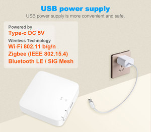 Умный домашний шлюз Tuya Zigbee3.0 для квартиры WBRG1 и ZS3L модуль многорежимный USB-источник питания - Product Image 5