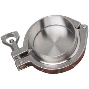 WZ ชุดปลอกโลหะสเตนเลสสตีล304 316,ชุดปลอกโลหะแบบตาบอด3A ชุดปลอกโลหะแบบ Tri Clover 3A SMS - Product Image 4