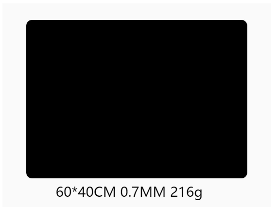 60*40CM(Thickness 0.7mm)