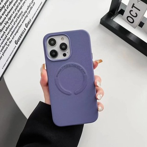 เคสโทรศัพท์หนังคุณภาพสูงสำหรับ iPhone 16 PRO MAX ปลอกโทรศัพท์แม่เหล็กพร้อมกล่องบรรจุเคสโทรศัพท์แบบกว้าง - Product Image 5