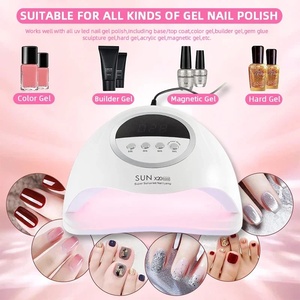 Máquina secadora de uñas eléctrica SUN X20 MAX, 72LED/luces UV, equipo de Sensor automático con temporizador para secar esmalte de Gel, lámparas UV - Product Image 5
