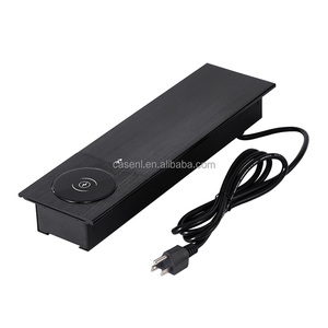 CE 10A 16A Home Kitchen Meeting <strong>Multi</strong>-<strong>function</strong> <strong>Sockets</strong> UK US Standard Embedded Track Dest <strong>Tabletop</strong> Switch <strong>Socket</strong> Table <strong>Socket</strong> - Product Image 2