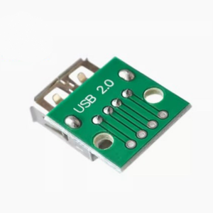 USB 2.0ブレイクアウトボード、USB-DIPアダプター2.54mmブレイクアウトボード4ピンボードUSBタイプAブレイクアウトボード - Product Image 3