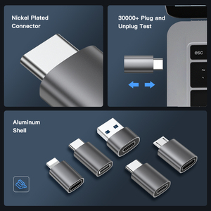 UNIEAN批发USB OTG微型适配器20w C型Usb快速充电适配器转换器，适用于苹果安卓至苹果笔记本专业版 - Product Image 5