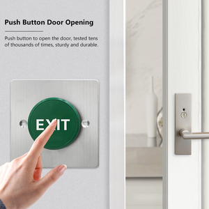 Door Release <strong>Button</strong>/switch 12v <strong>Push</strong> Remote Switch <strong>Exit</strong> <strong>Button</strong> - Product Image 6