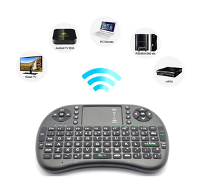 Miniteclado inalámbrico i8, 2,4 GHz, con panel táctil, recargable, para PC, Pad, Android TV Box y más - Product Image 4
