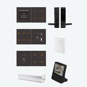 Sistema de Control de luces de Hotel, Material ABS de aluminio resistente al agua, cables de nivel IP66, interruptor de botón de enchufe conectado a red, Panel táctil - Product Image 1