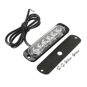 חם מוכר 12v 24v 24v משאית צד אות אור בצד 6led 6led פלאש אזהרת אביזרי רכב