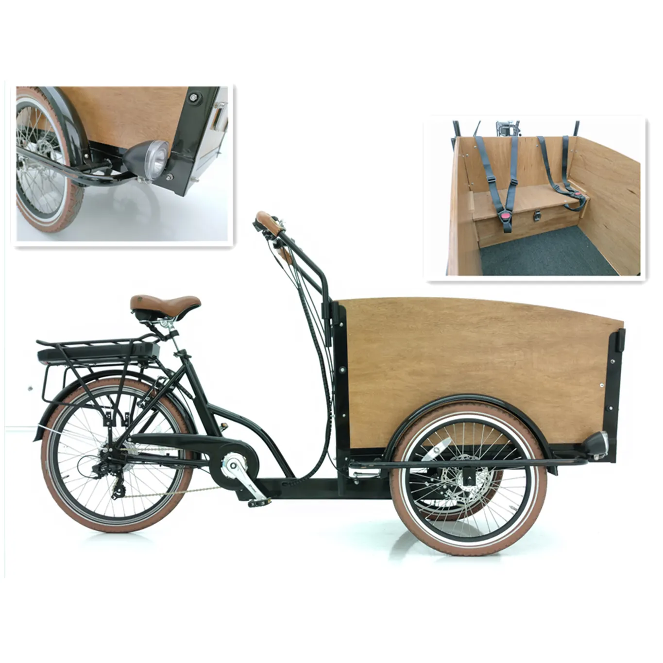 europe warehouse electric cargo bike mobility baby tricycle other city bicycle 3 wheel trike eu STOCK