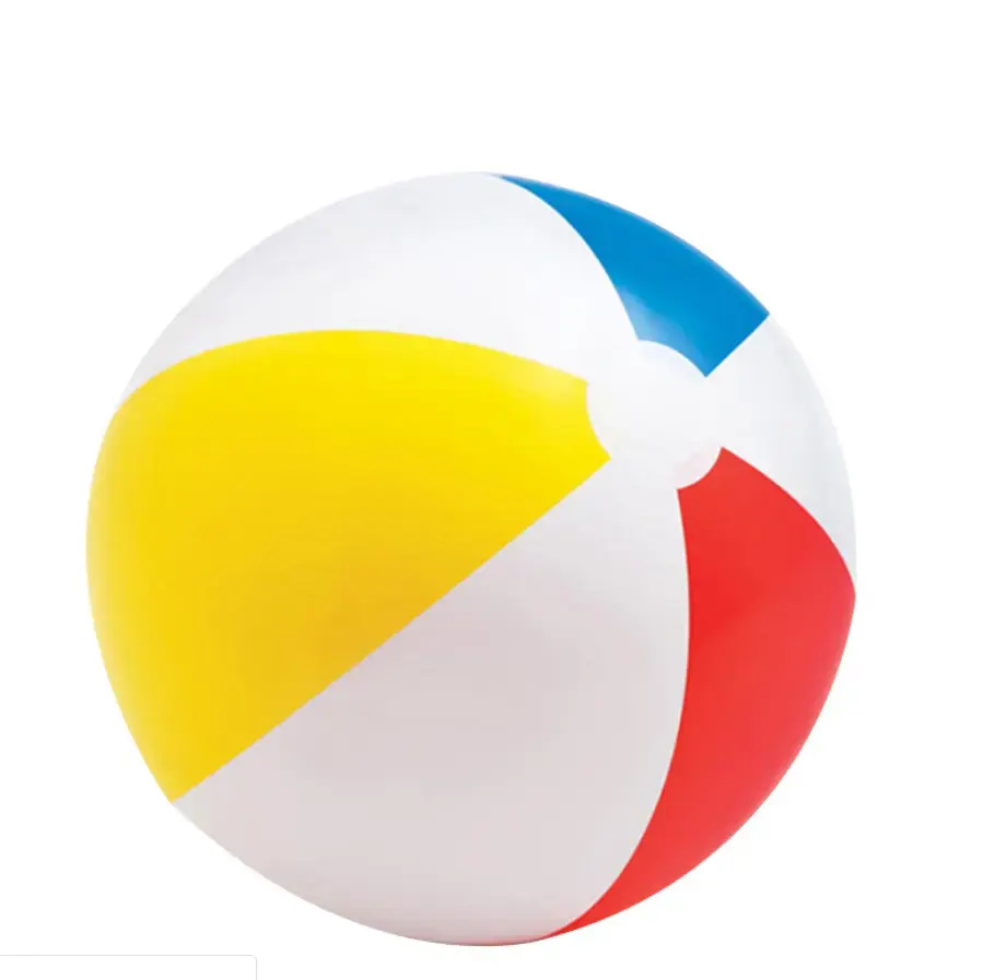 Fabrika fiyat renkli özelleştirilmiş PVC plaj topu yaz çocuk oyuncakları şişme plaj topu Logo üreticileri özel plaj topu